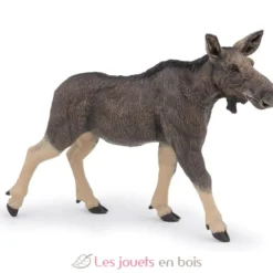 Figurine Elan femelle marron - Papo