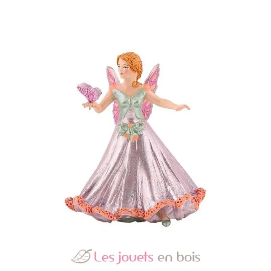 Figurine Elfe papillon rose - Papo