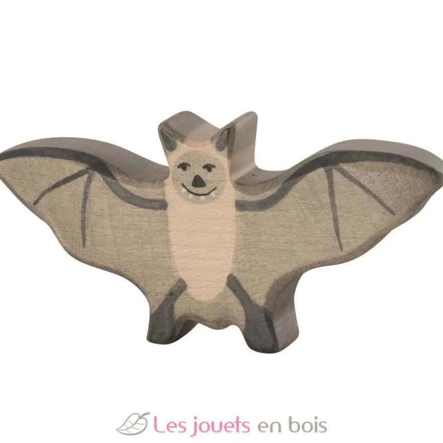 Figurine en bois Chauve-souris - Holztiger