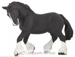 Figurine Etalon shire noir - Papo