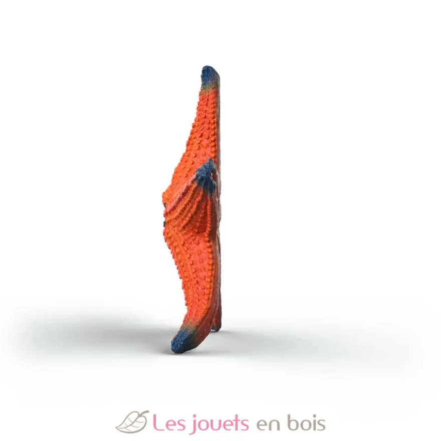 Figurine Etoile de mer changeant de couleur rouge jaune - Schleich