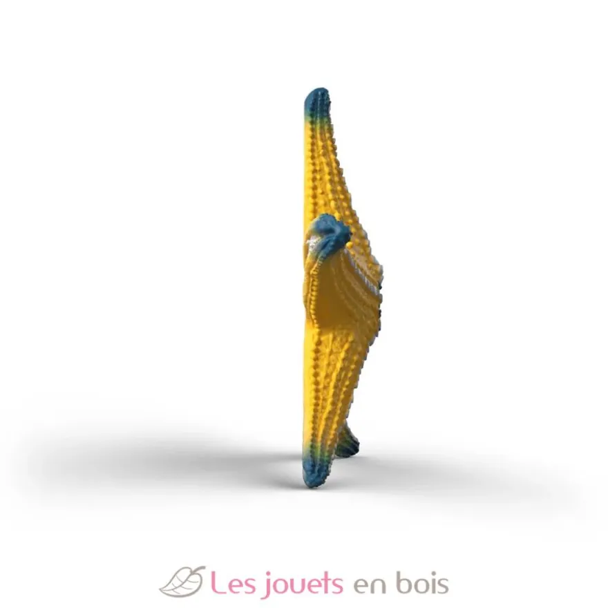 Figurine Etoile de mer changeant de couleur rouge jaune - Schleich