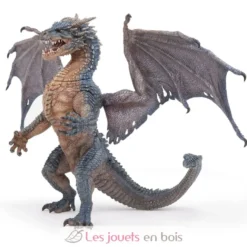 Figurine Figurine Le Dragon Roi marron gris Papo