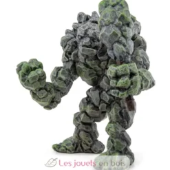 Figurine Golem de Pierre Gris vert Papo