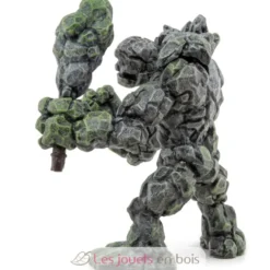 Figurine Golem de Pierre Gris vert Papo