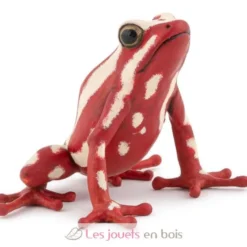 Figurine grenouille flèche tricolore rouge - Papo