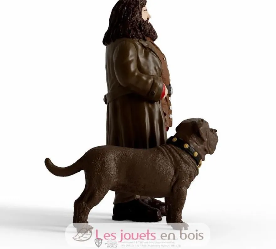 Figurine Hagrid et Crockdur marron - Schleich