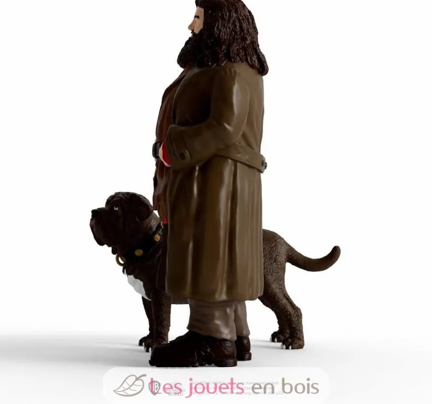 Figurine Hagrid et Crockdur marron - Schleich