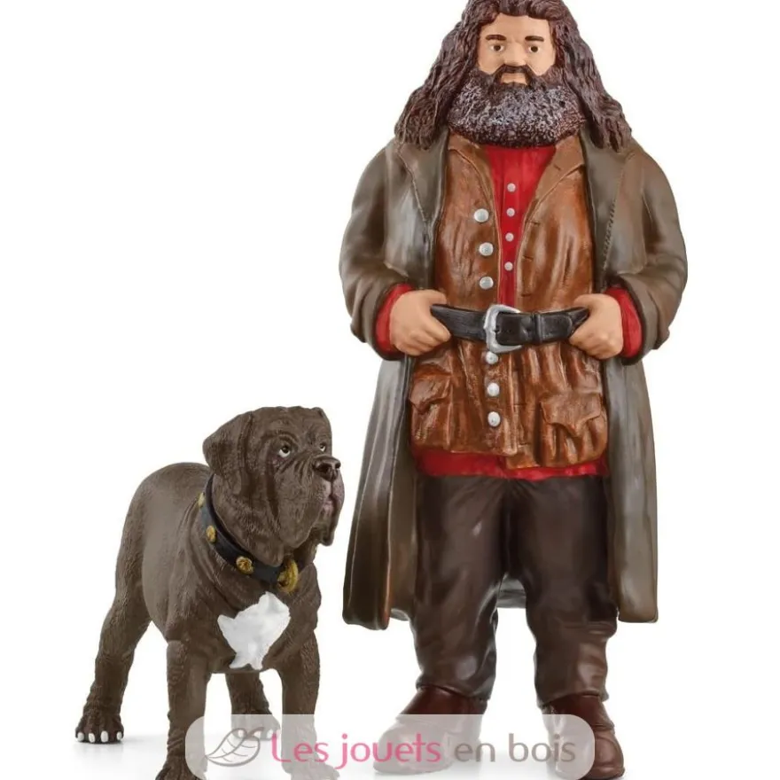Figurine Hagrid et Crockdur marron - Schleich