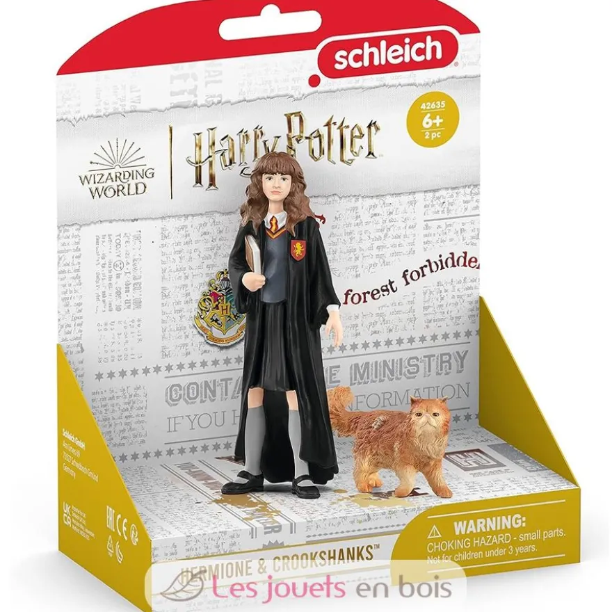 Figurine Hermione et Pattenrond - Schleich