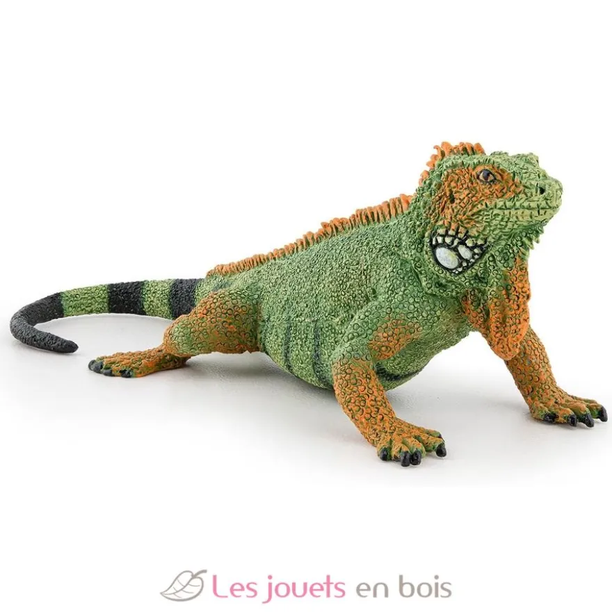 Figurine iguane vert - Papo