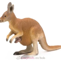 Figurine Kangourou et son bébé - Papo