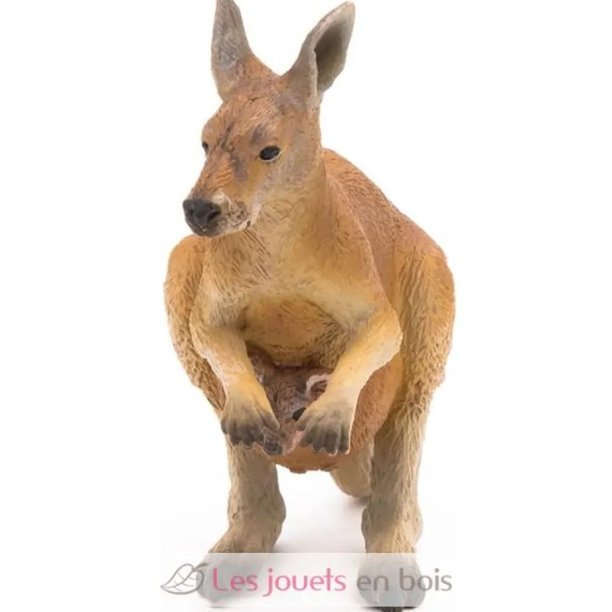 Figurine Kangourou et son bébé - Papo