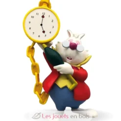 Figurine Le Lapin Blanc aux Pays des Merveilles blanc - Bullyland