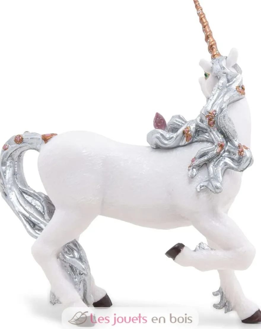 Figurine Licorne argentée - Papo