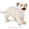 Figurine lionceau blanc - Papo