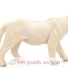 Figurine Lionne blanche avec son bébé lionceau - Papo