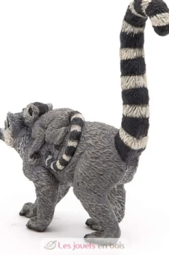 Figurine Lémurien et son bébé - Papo