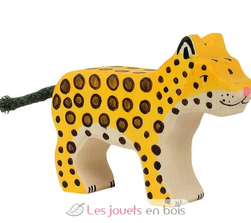 Figurine Léopard, petit - Holztiger