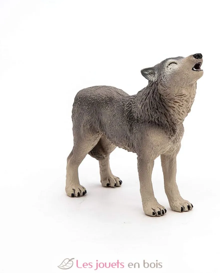 Figurine Loup hurlant - Papo