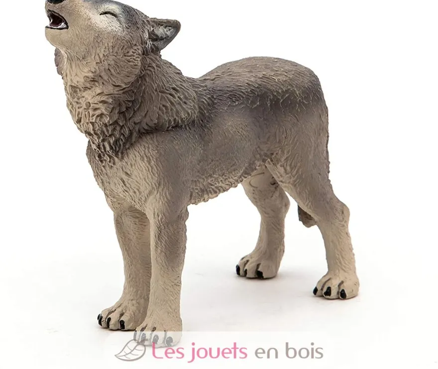 Figurine Loup hurlant - Papo