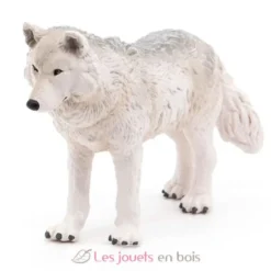 Figurine loup polaire blanc Papo