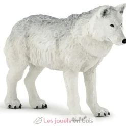 Figurine loup polaire blanc Papo