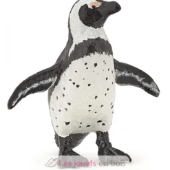 Figurine Manchot du Cap noir et blanc - Papo