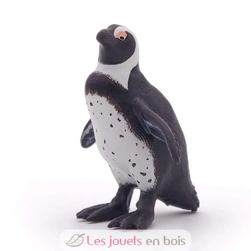 Figurine Manchot du Cap noir et blanc - Papo