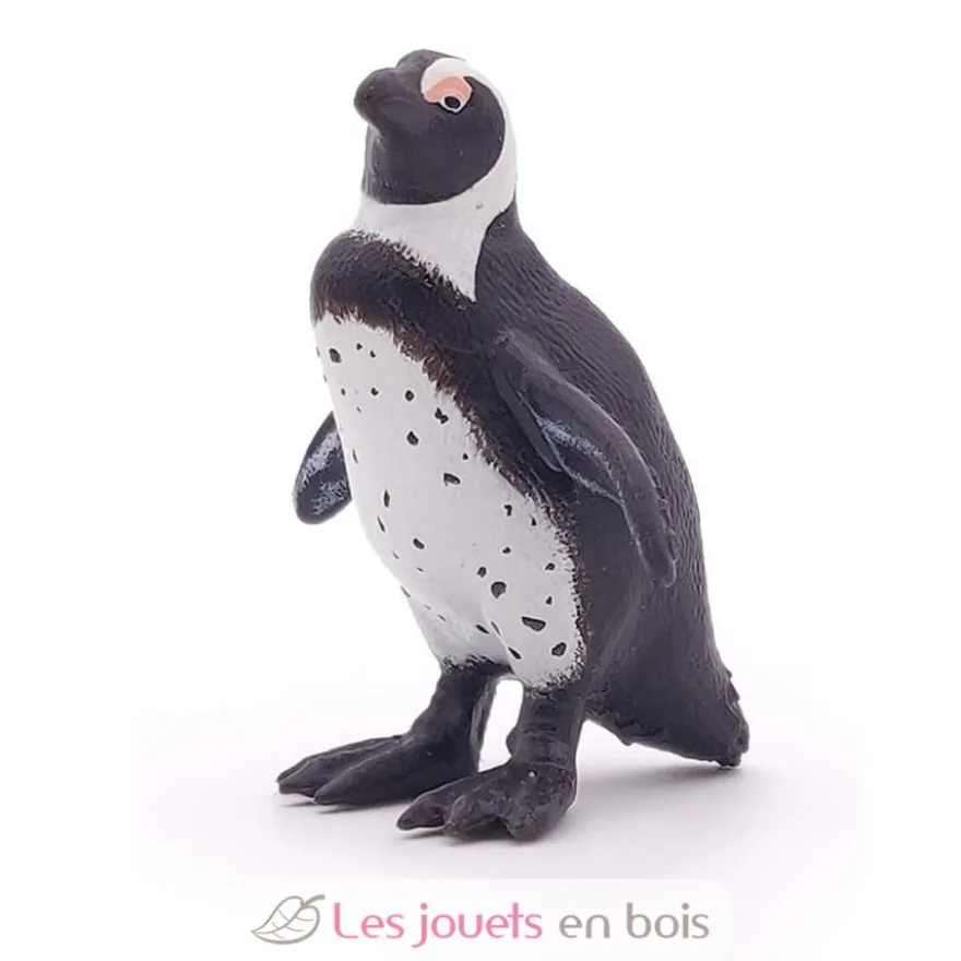 Figurine Manchot du Cap noir et blanc - Papo