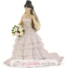 Figurine Mariée dentelle rose - Papo