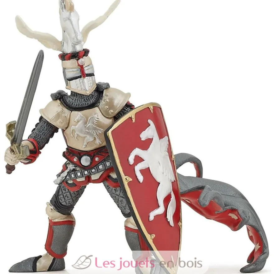Figurine Maître des armes cimier pégase - Papo