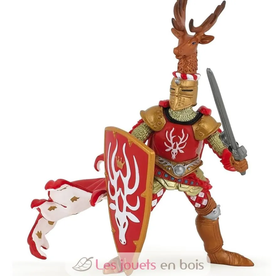 Figurine Maître des armes cimier cerf - Papo