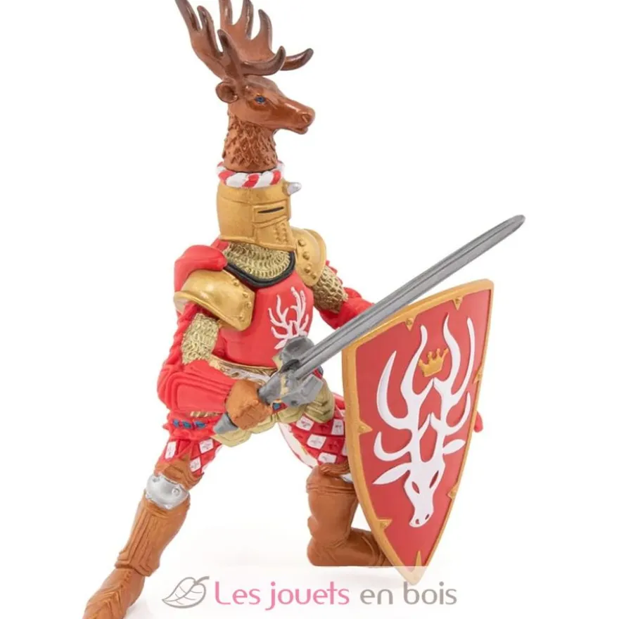 Figurine Maître des armes cimier cerf - Papo