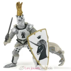 Figurine Maître des armes cimier licorne - Papo