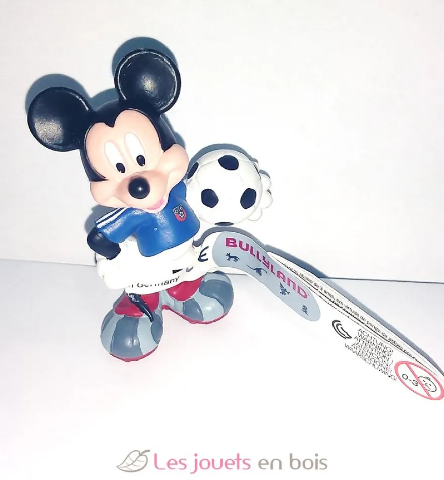 Figurine Mickey footballeur français - Bullyland