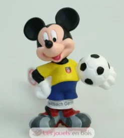 Figurine Mickey footballeur brésilien - Bullyland