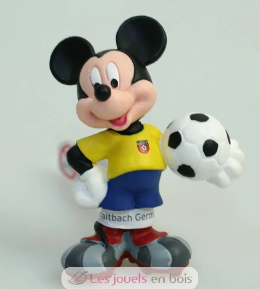 Figurine Mickey footballeur brésilien - Bullyland