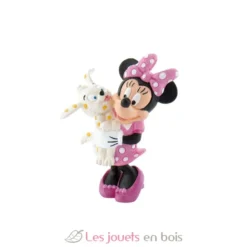 Figurine Minnie avec un petit chien - Bullyland