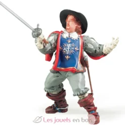 Figurine Mousquetaire Porthos bleu - Papo