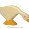 Figurine Oie, mangeant - Holztiger