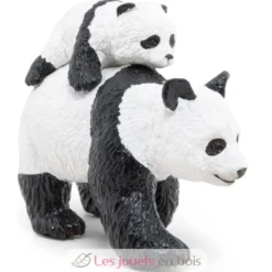 Figurine Panda et son bébé - Papo