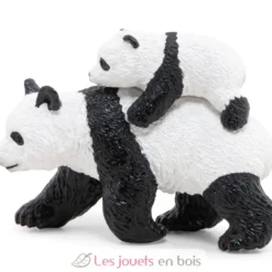 Figurine Panda et son bébé - Papo