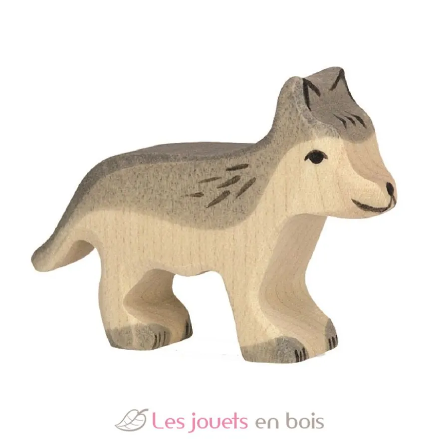Figurine petit loup - Holztiger