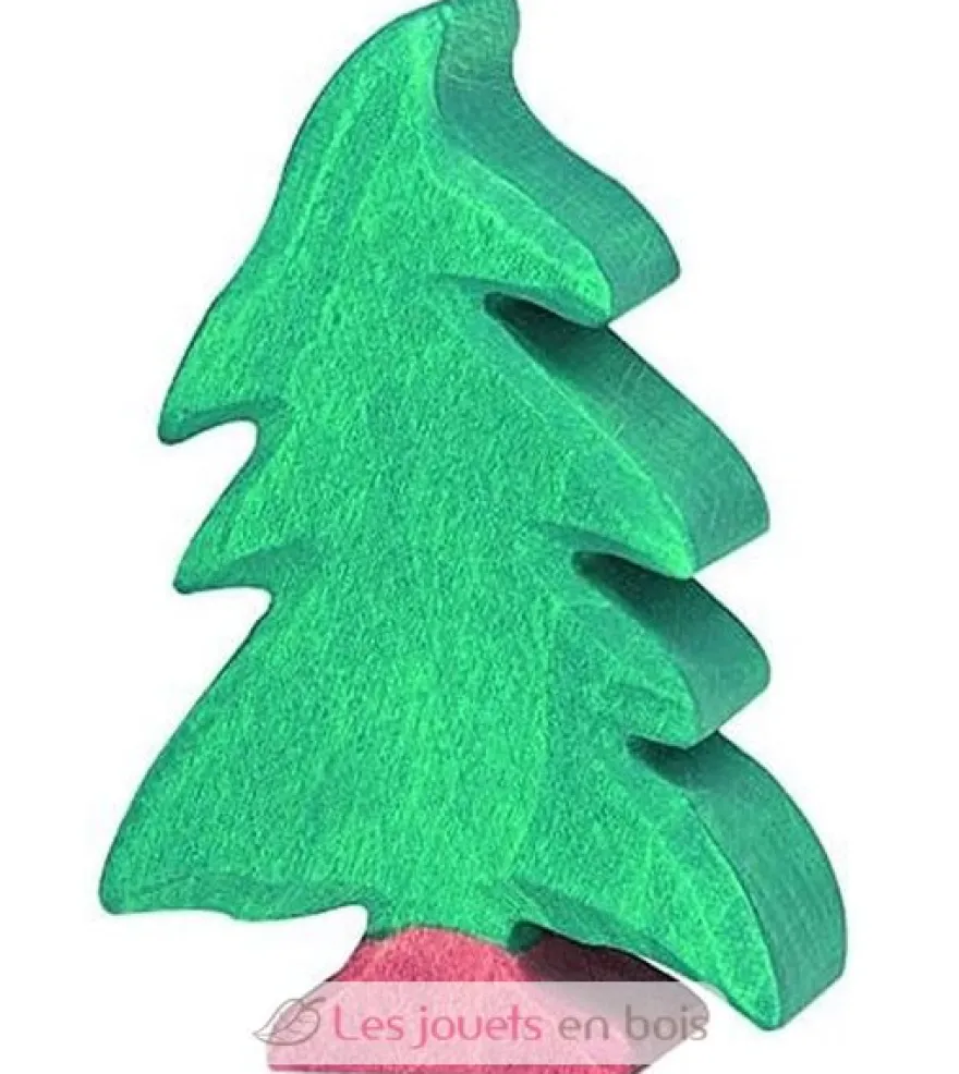 Figurine Petit sapin vert Holztiger