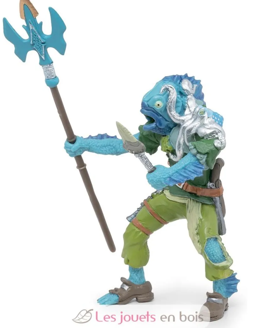 Figurine Pirate mutant poisson - Papo