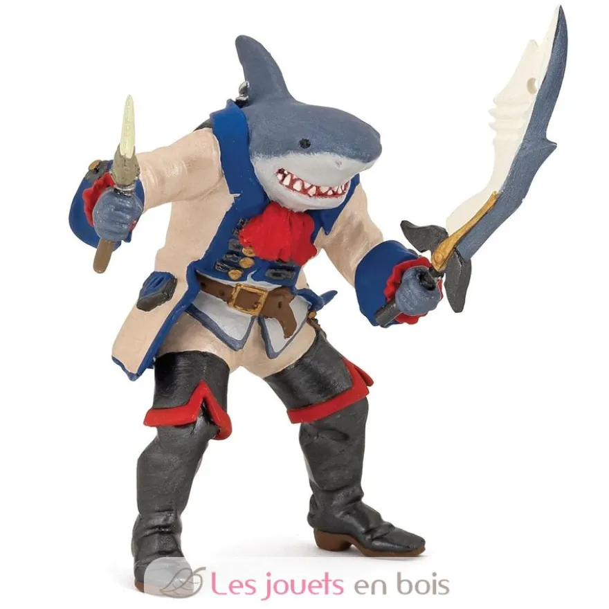 Figurine Pirate mutant requin - Papo