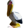 Figurine Pélican en bois blanc - Wudimals