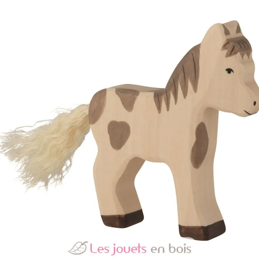 Figurine Poulain debout - Holztiger