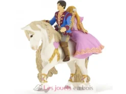 Figurine Prince et Princesse à cheval - Papo